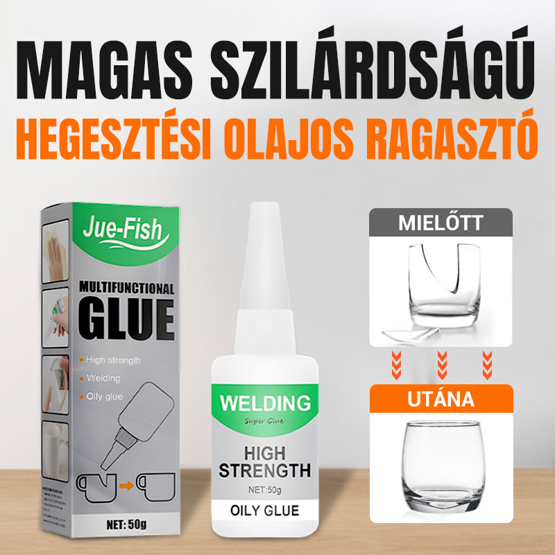 Multifunctional transparent glue